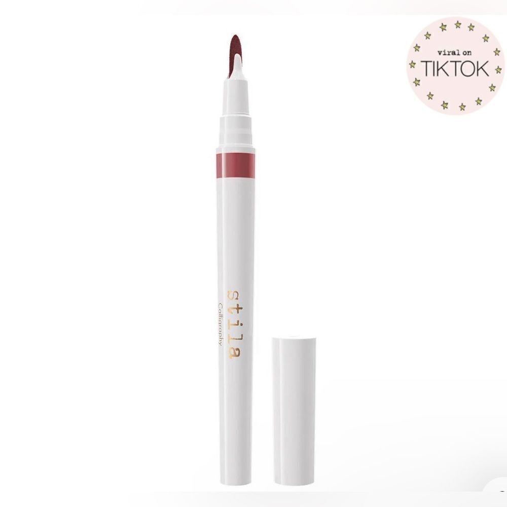 Stila Calligraphy Lip Stain In Hedy Full Size NIB
